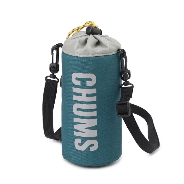 【CHUMS】CHUMS 休閒 Recycle CHUMS Bottle Holder水瓶收納袋(500ml水瓶適用) 深藍綠 男女 (CH603992T035)