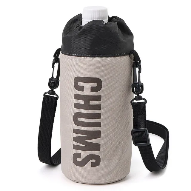 【CHUMS】CHUMS 休閒 Recycle CHUMS Bottle Holder水瓶收納袋(500ml水瓶適用) 米灰色 男女 (CH603992G057)