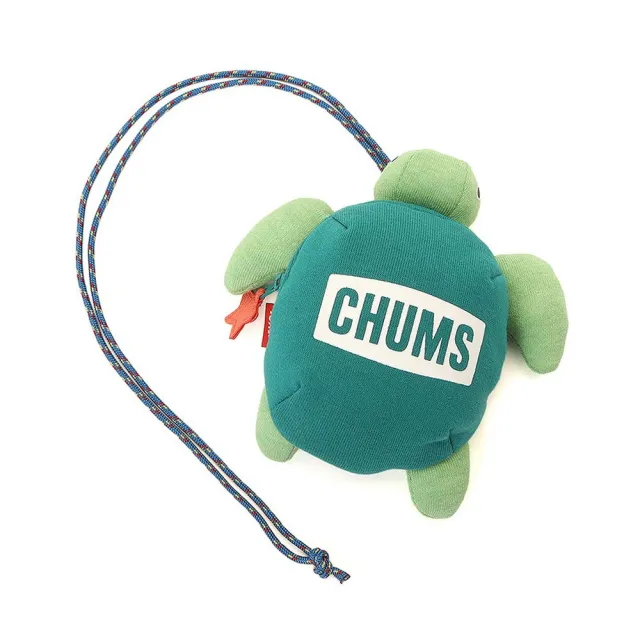 【CHUMS】CHUMS 休閒 Turtle Mini Pouch造型肩背包 藍綠色 男女 (CH603717T001)