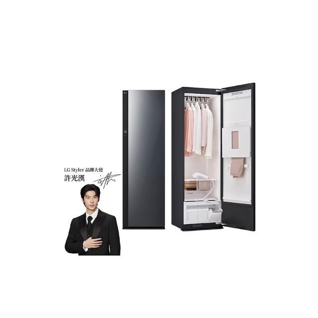 【LG 樂金】家電快配Styler☆ 蒸氣電子衣櫥第二代-奢華鏡面 手持蒸氣掛燙款(R723MB)