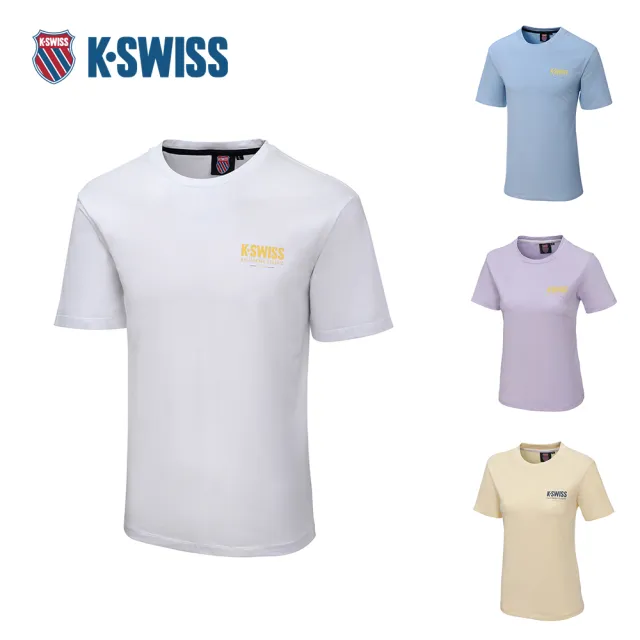 【K-SWISS】涼感短袖T恤 26SS TEE 19 修身剪裁 冰瓷棉 男短袖 女短袖 多色 (1013682/1913682)