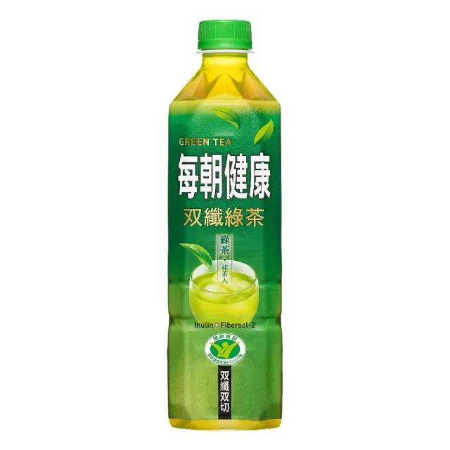【每朝健康】雙纖綠茶650mlx24入/箱(官方直營)