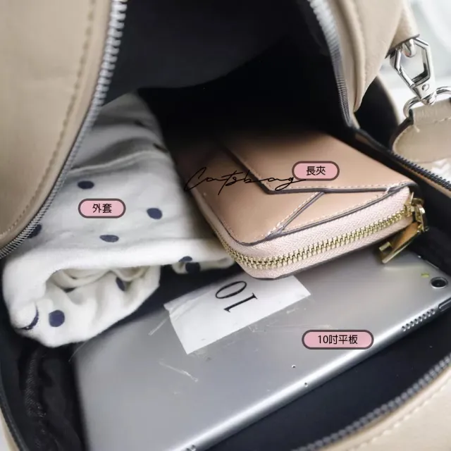 【Catsbag】雙11 溫暖氣息皮革二用後背包 側肩包 5427