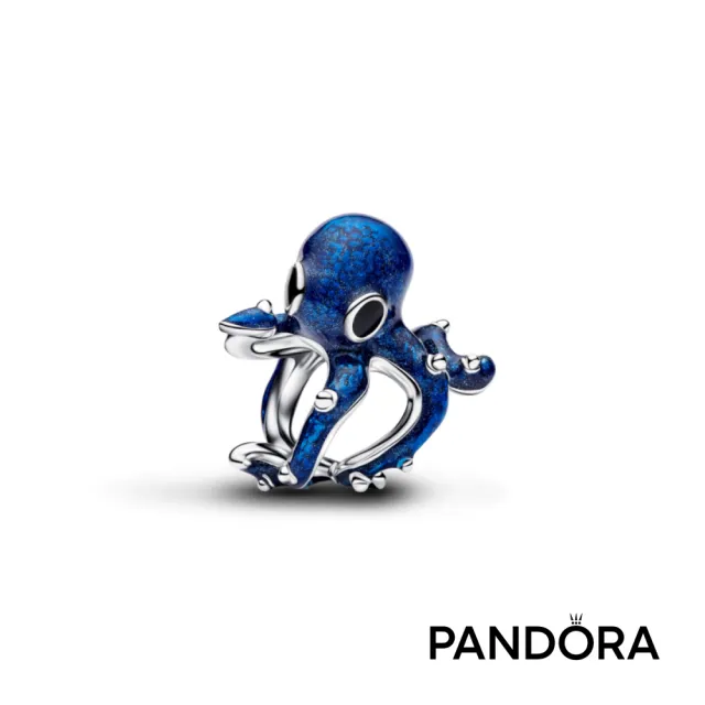 【Pandora 潘多拉】湛藍章魚串飾