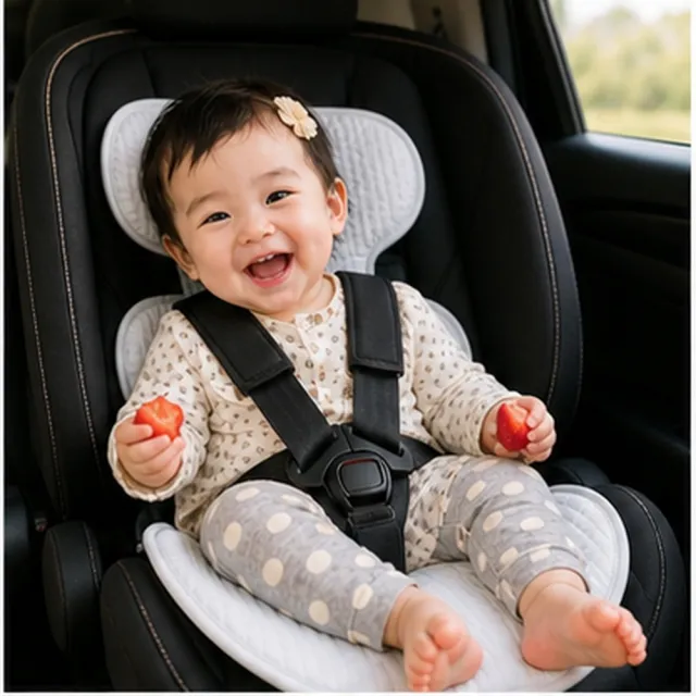 【Poled】2026巔峰進化 AIRLUV5 Lollipop 智能風扇涼感墊(嬰幼兒推車墊、汽座涼墊)