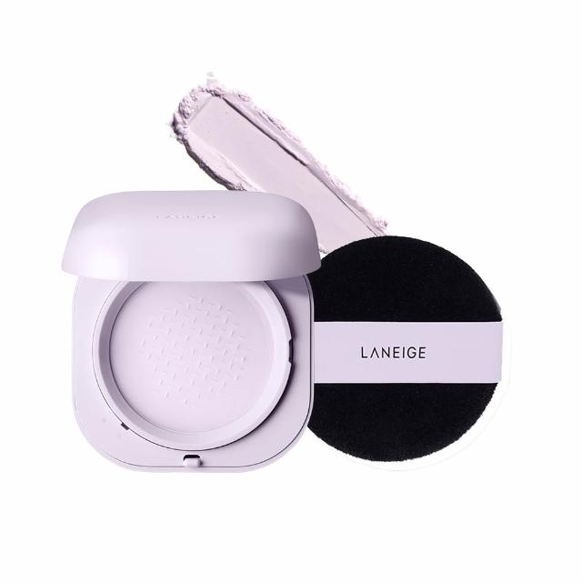 【LANEIGE 蘭芝】官方直營 柔霧校色持妝氣墊蜜粉 7g(紫霧蜜粉 紫蜜粉 定妝蜜粉 氣墊粉餅 NEO氣墊)