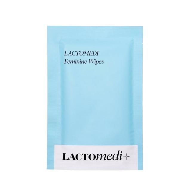 【LACTOMEDI】益生菌調理女性私密衛生清潔濕紙巾15片裝 (平行進口)