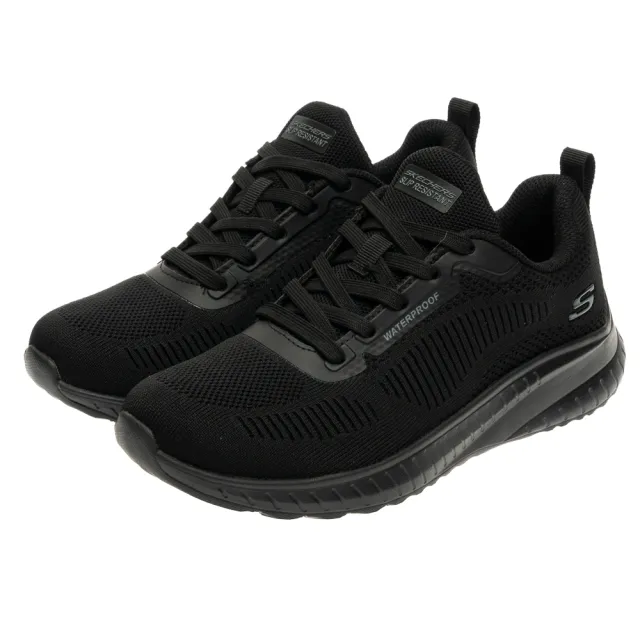 【SKECHERS】女鞋 工作鞋系列 SQUAD CHAOS SR 全橡膠抗濕滑 (108247BLK)