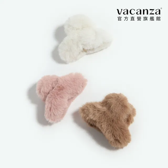【vacanza】｜髮飾｜小雲朵繞圈 沙夾 (髮飾 鯊魚夾 情人節禮物 生日禮物)