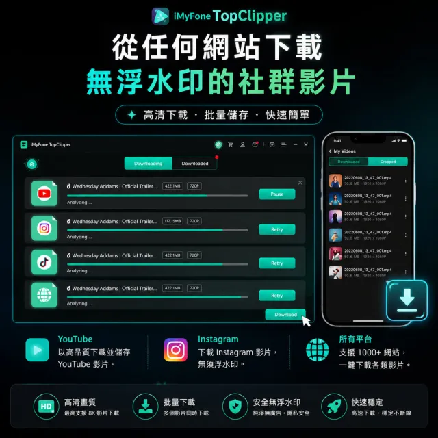 【iMyFone】TopClipper(WIN基礎版一個月)