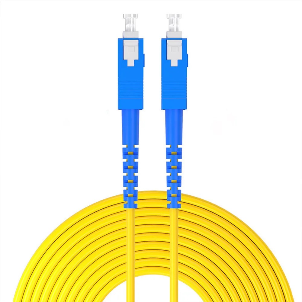 【山澤】工程電信級SC-SC單模單芯光纖跳線 30M