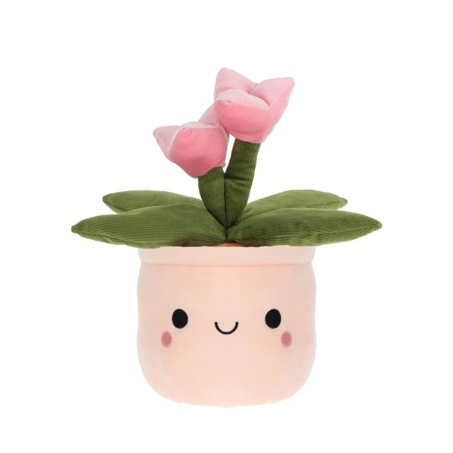 【Keel Toys】粉紅蝴蝶蘭 Pink Orchid 療癒盆栽｜不用澆水的居家療癒擺飾
