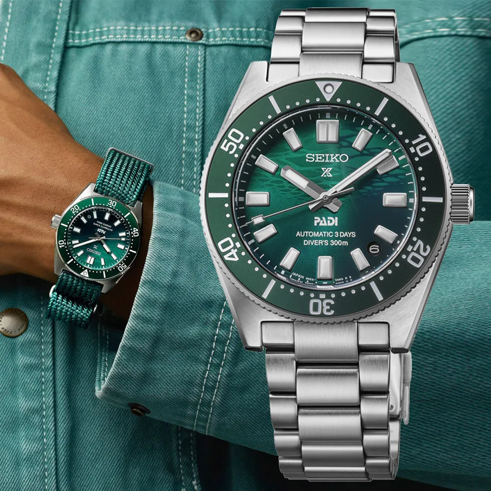 【SEIKO 精工】復刻1965 PADI特別款 潛水機械腕錶 禮物 送禮 推薦(SPB501J1 / 6R55-00N0G)