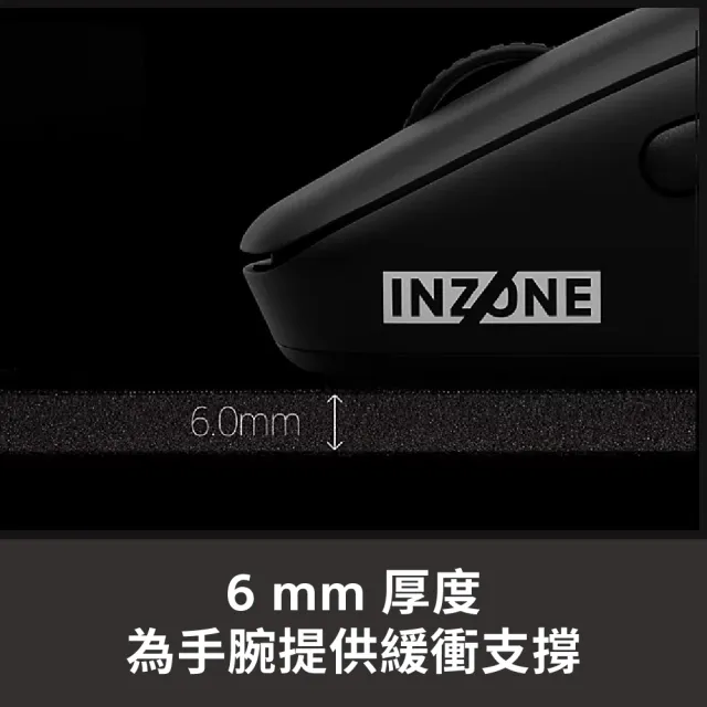【SONY 索尼】INZONE Mat-F 電競滑鼠墊 MPD-F900 黑橘(公司貨)