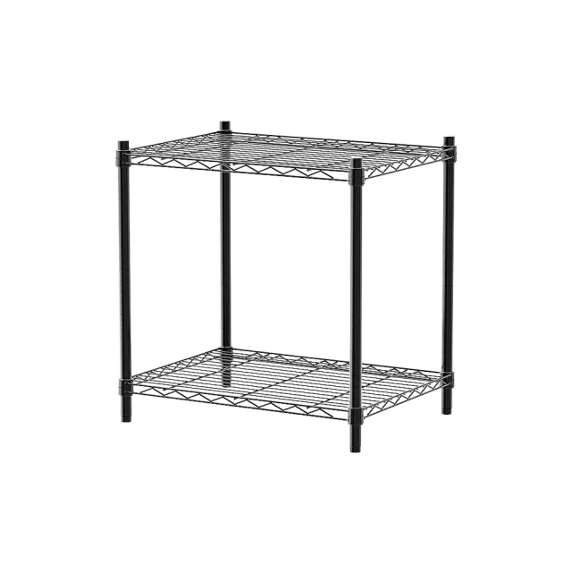 【dayneeds 日需百備】輕型 60x45x60公分烤漆二層架(鐵力士架/收納層架/鞋架/展示架/層架/鐵架)