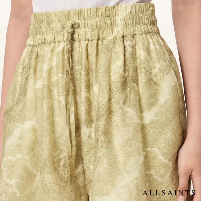 【ALLSAINTS】ISLA 高腰印花短褲 W071TE(寬鬆版型)