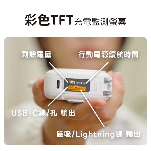TORRII SOLA Pro萬能充 防爆萬用磁吸行動電源-TOCPB-00007