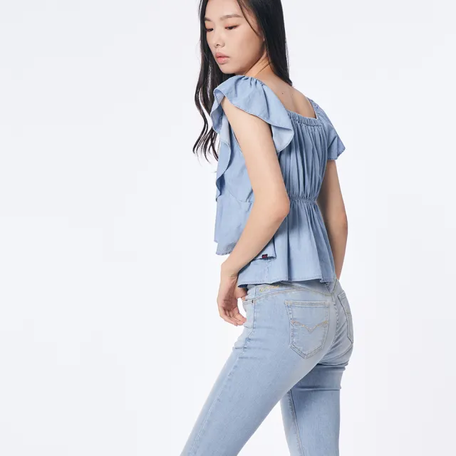 【5th STREET】女裝 短t 短袖 上衣 t恤 TEE 無袖 logo 牛仔(多款任選)