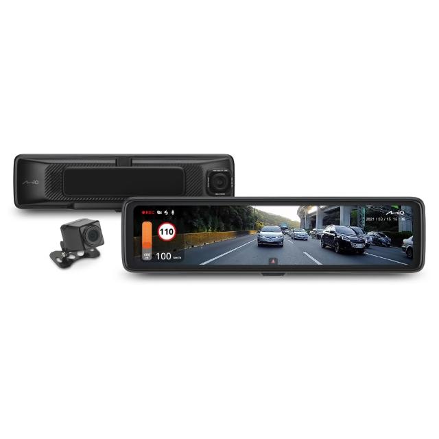 【Mio】送免費到府安裝 MiVue R850D (後鏡頭車外版)星光級HDR數位防眩 WIFI GPS 後視鏡型行車記錄器