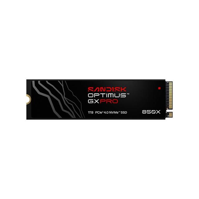 【SanDisk 晟碟】Optimus GX Pro 850X 1TB NVMe SSD固態硬碟(SDSP81100TAN-000E0)