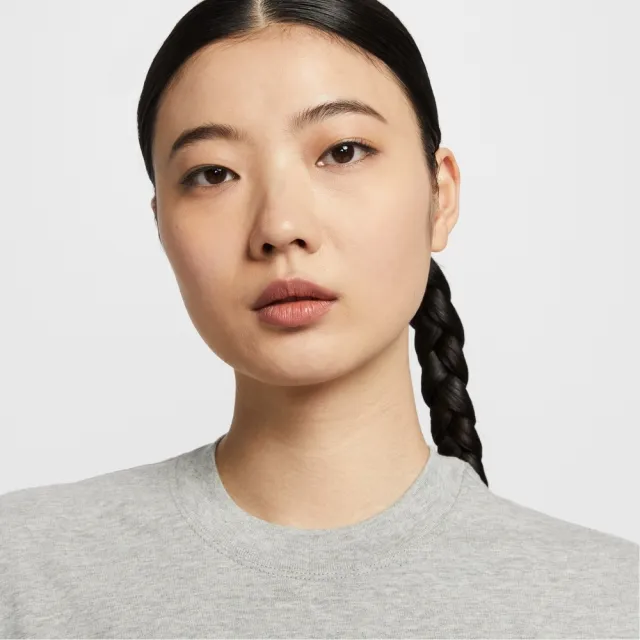【NIKE 耐吉】短袖上衣 女 AS W NSW SS BOXY RETRO TEE GCE 運動 休閒 灰色 (IH0825063)