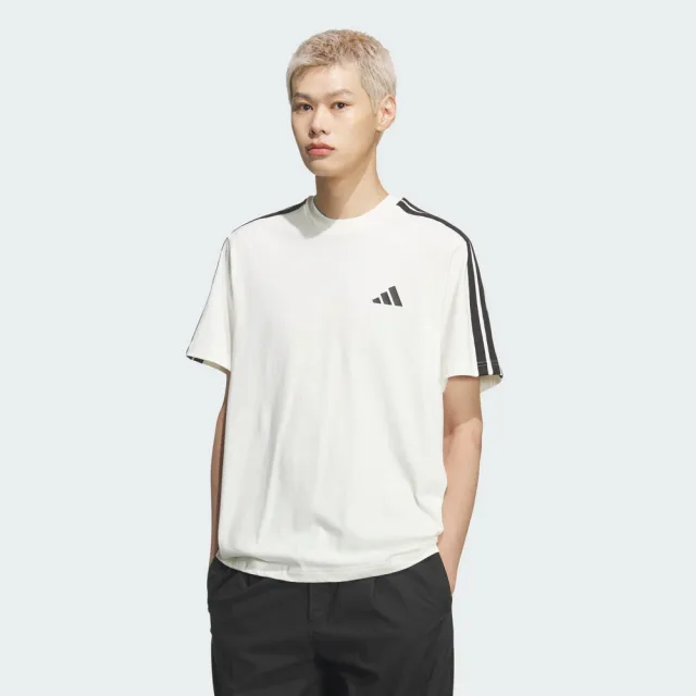 【adidas 愛迪達】運動 休閒 短袖 T恤 男上衣 ST 3ST SS TEE (KR2491)
