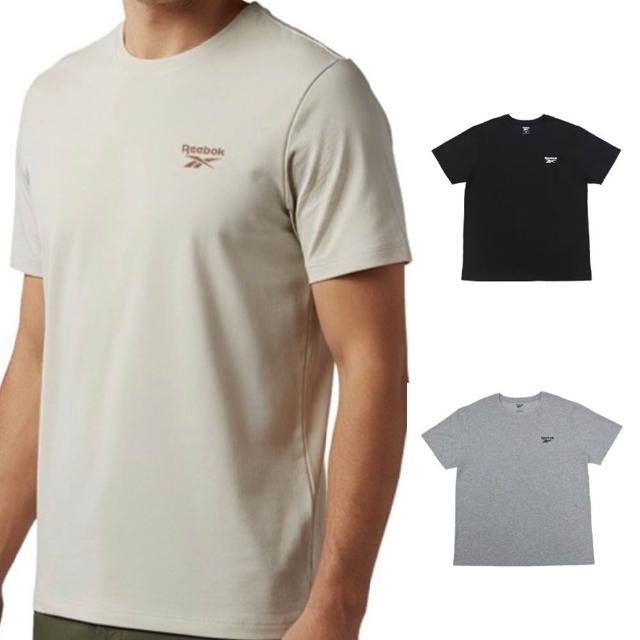 【Porabella】REEBOK男百搭棉質短袖 男上衣 涼感上衣 素T 內搭上衣