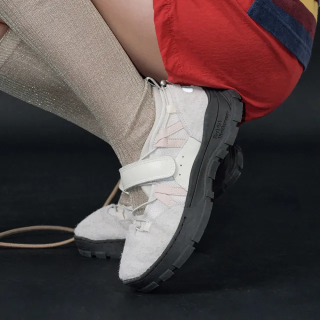 【Rockfish Weatherwear】BRYN VELCRO SNEAKERS 白色 BRYN 麂皮運動鞋