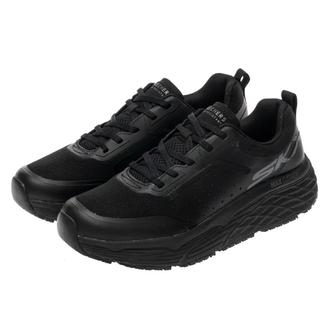 【SKECHERS】男工作鞋系列 MAX CUSHIONING ELITE SR 防潑水鞋面 (200339BLK)