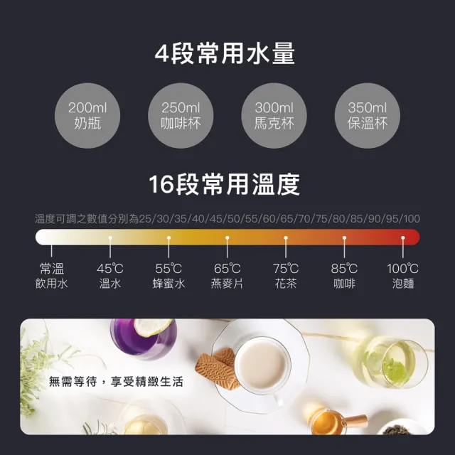 【BOSO】雙萃大師 瞬熱式多功能飲水機(免安裝/桌上型/茶/咖啡機/泡奶/熱水壺/快煮壺)