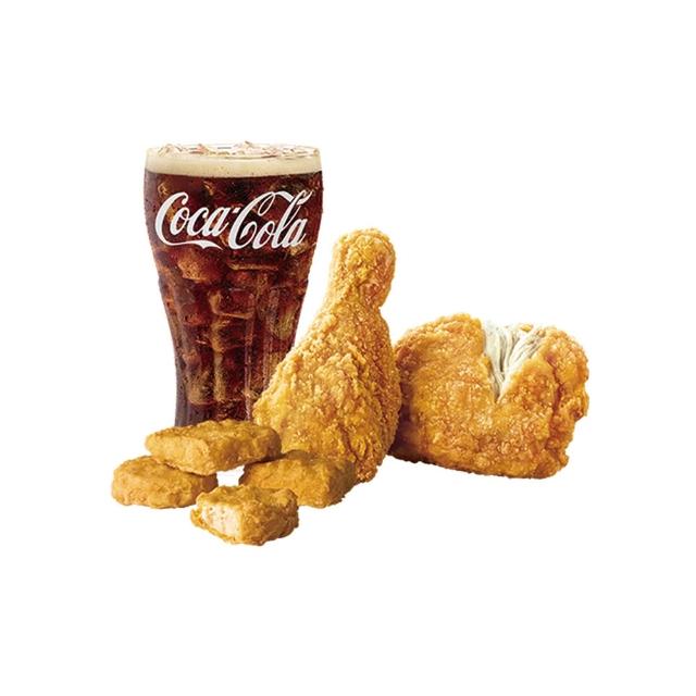 【麥當勞】麥脆鷄腿*2+麥克鷄塊(4塊)+可樂(中) 好禮即享券