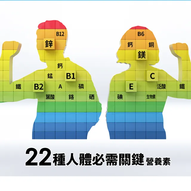 【CENTRUM 善存】成人綜合維他命錠(130錠/盒-基本保護配方 22種人體必需關鍵營養素 增強體力 調整體質)