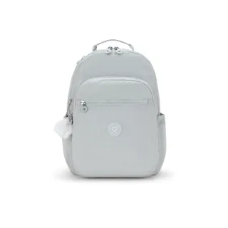 【KIPLING】『首爾包』簡約灰機能手提後背包-SEOUL