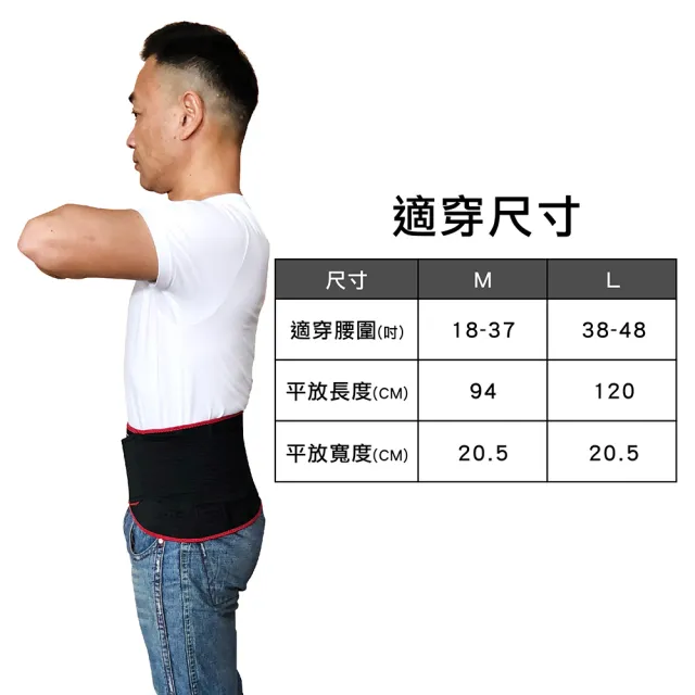 【菁炭元素】鍺x磁石x竹炭 兩段式保健型能量護腰1入(竹炭紗×透氣舒適×兩段式包覆設計)