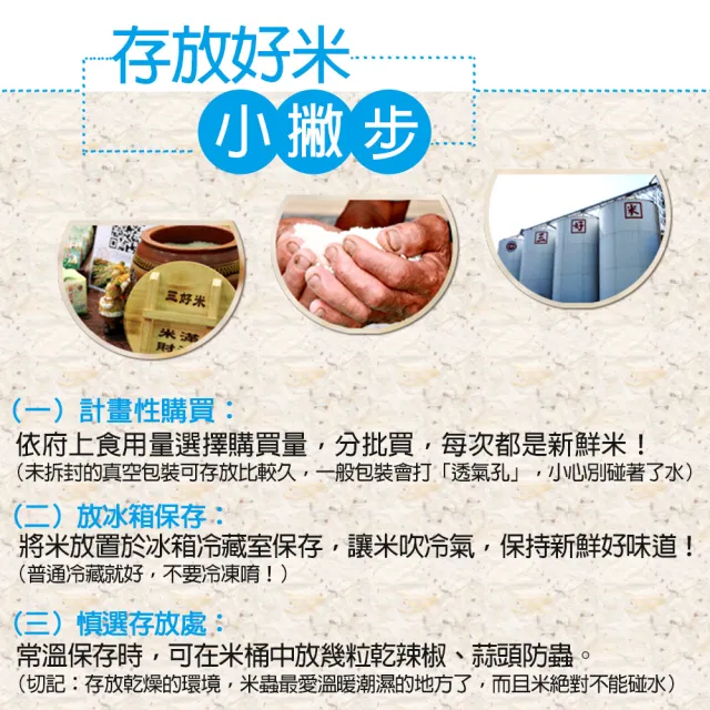 【三好米】品鮮米12Kg大包裝