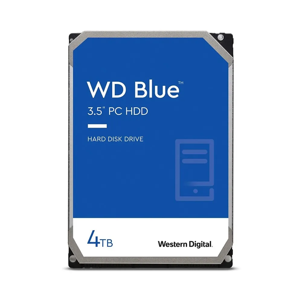 WD】藍標4TB 3.5吋5400轉256MB 桌上型內接硬碟(WD40EZAX) - momo購物網