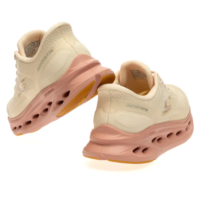 【SKECHERS】女鞋 慢跑系列 慢跑鞋 瞬穿舒適科技 GO RUN MAX CUSHIONING GLIDE-STEP(129403NAT)