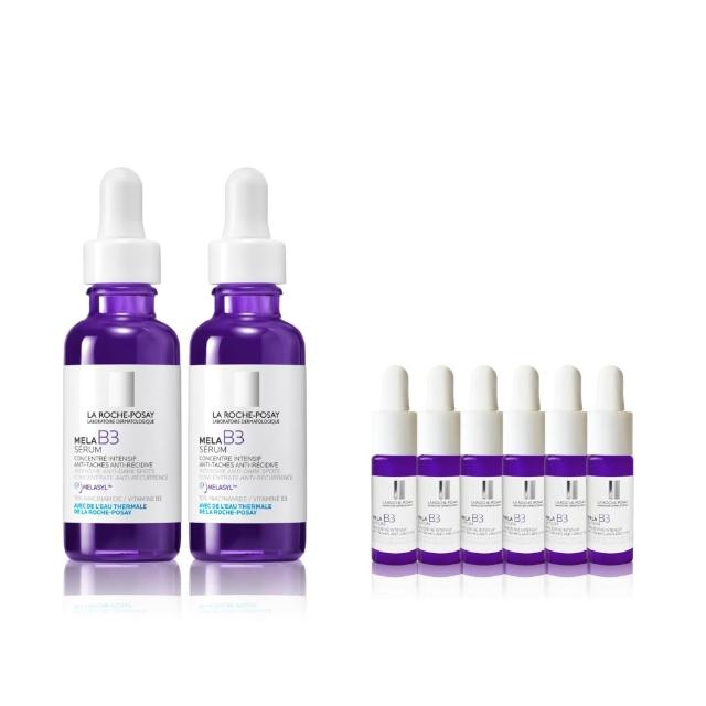 【理膚寶水】獨家限定★MELA B3 淡斑淨亮精華30mlx2 買60送60亮白超值組_I(美白/麥拉色鏈)