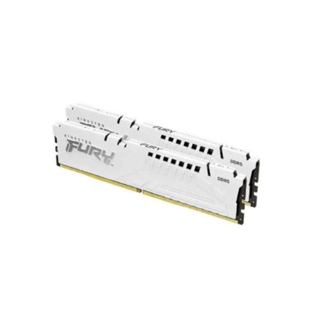 RAM+MB組合★【金士頓】FURY Beast DDR5 6000MT/s 32GB（2x16GB）記憶體白色+ASUS B850M