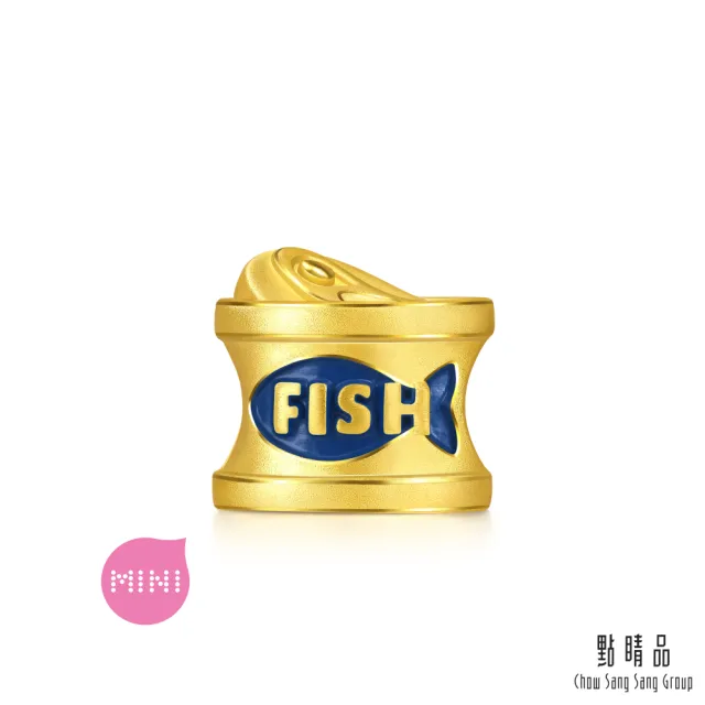 【點睛品】Charme Mini 貓咪的罐罐 黃金串珠