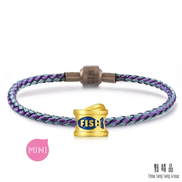 【點睛品】Charme Mini 貓咪的罐罐 黃金串珠