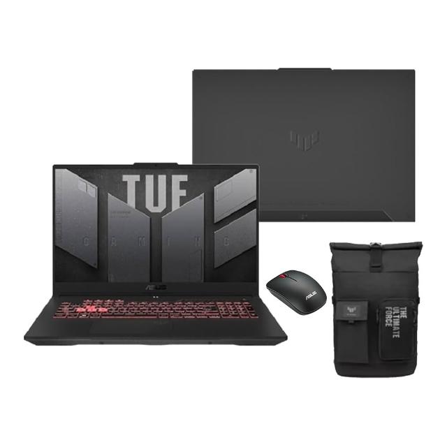 【ASUS】後背包/滑鼠組★17.3吋GeForce RTX 4050 R7電競筆電(FA707NUG-0092A7445HS/R7-7445HS/16G/1TB/W11)