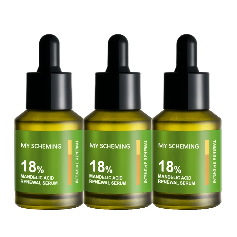 【我的心機】18%杏仁酸精華30ml(煥膚3入組)