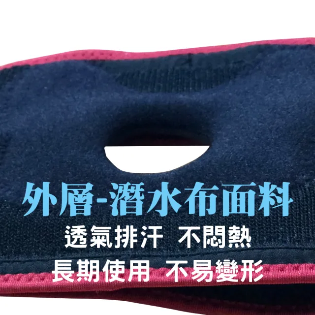 【菁炭元素】鍺+磁石能量+竹炭兩段式黏扣活動護膝 1件組(全新升級版-電視節目推薦)