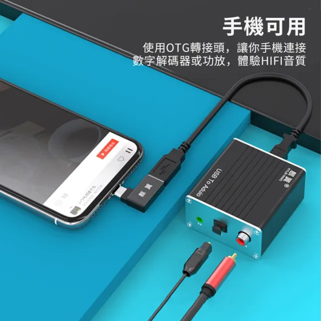 【ANTIAN】USB免驅外接聲卡 USB轉3.5光纖同軸數字音頻轉接器 AUX音頻器 轉換器