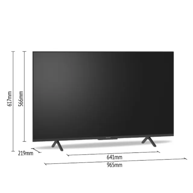【Panasonic 國際牌】43型4K HDR Google TV聯網顯示器 無視訊盒(TN-43W80BGT)
