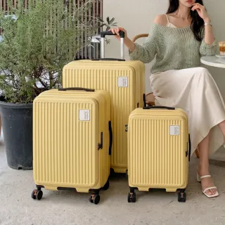 【American Explorer 美國探險家】20+25+29吋 前開式行李箱 三件組 上掀式 煞車輪 CF8 登機箱 旅行箱