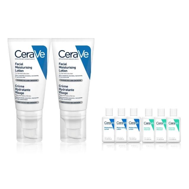 【CeraVe適樂膚】全效超級修護乳 52ml 買2送180ml