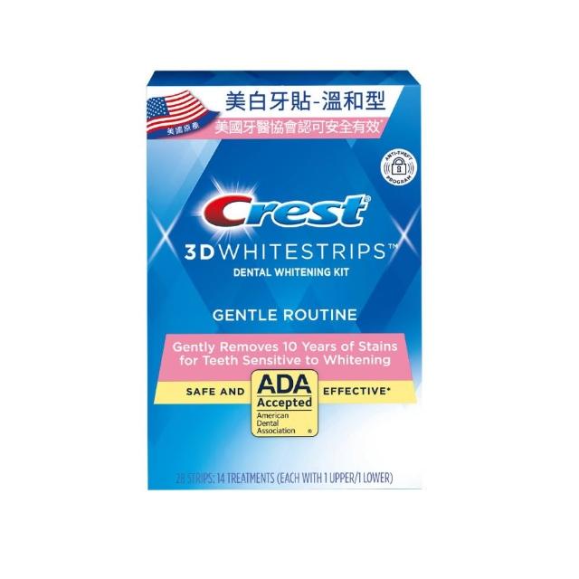 【Crest】3DWhite  溫和型美白牙貼(14天份)