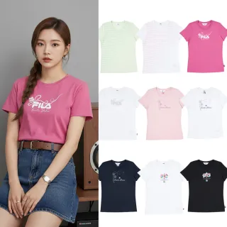 【FILA】短袖T恤 女款 運動上衣 運動服 (任選)